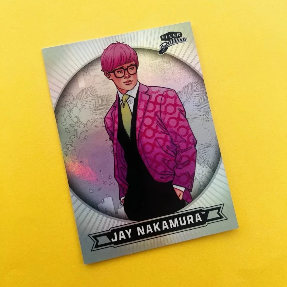2025 Fleer Upper Deck Brilliants Superman Jay Nakamura #45 Base Card DC